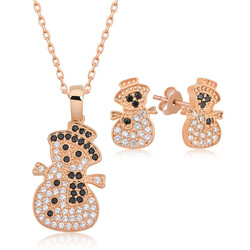 Silver Snowman Women's Set - Anatolia Brands